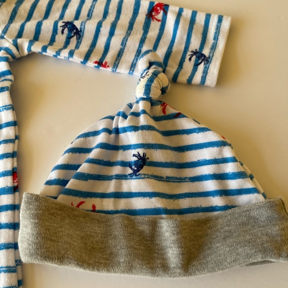 Baby Essentials one piece with matching hat size 6 months - Picture 3 of 4